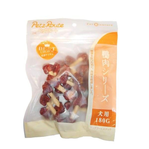 Petz Route Petz Route Duck Dumbbell Dog Treats 180g Dog Food & Treats