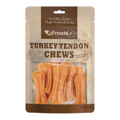 Afreschi [BUY 2 GET 1 FREE] Afreschi Pressed Turkey Tendon Bone Dog Chew 110g Dog Food & Treats