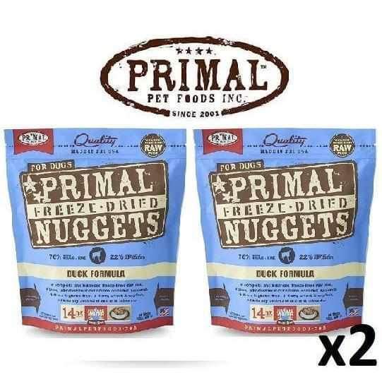 Primal [4 For $159.90] Primal Freeze Dried Duck Raw Dog Food Dog Food & Treats