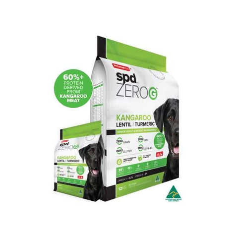 Prime100 Prime100 ZeroG Kangaroo Lentils & Tumeric Senior Dog Dry Food 2.2kg Dog Food & Treats