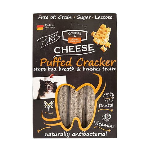 Qchefs Qchefs Natural Puffed Cracker Dental Dog Chew 75g Dog Food & Treats