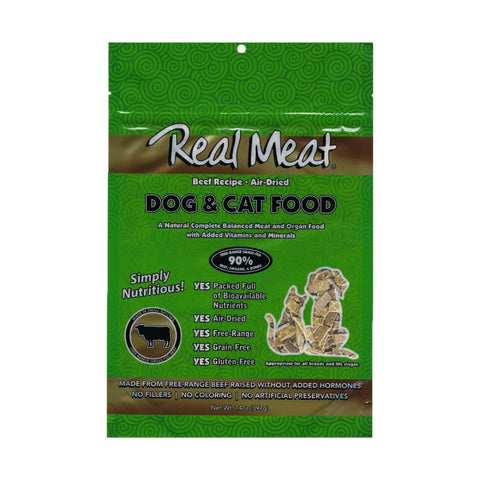 Real Meat Real Meat Beef Air-dried Cat & Dog Food (2 Sizes) Dog Food & Treats
