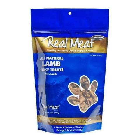 Real Meat Real Meat All Natural Lamb Jerky Dog Treats 12oz Dog Food & Treats