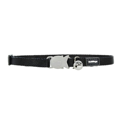 Red Dingo Red Dingo Classic Black Cat Collar Cat Accessories