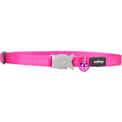 Red Dingo Red Dingo Classic Hot Pink Cat Collar Cat Accessories