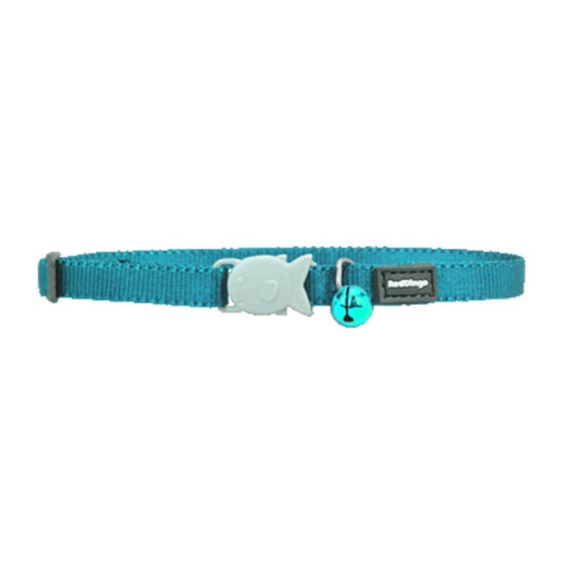 Red Dingo Red Dingo Classic Turquoise Cat Collar Cat Accessories