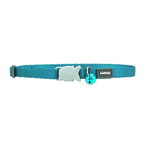 Red Dingo Red Dingo Classic Turquoise Cat Collar Cat Accessories