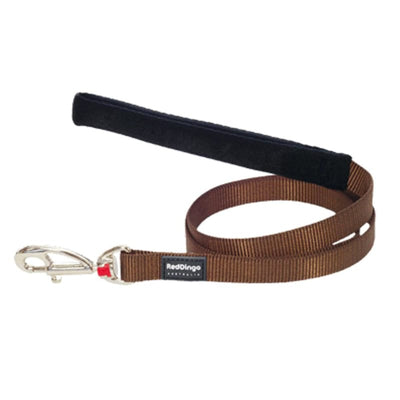 Red Dingo Red Dingo Classic Fixed Brown Dog Lead Dog Accessories
