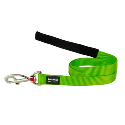 Red Dingo Red Dingo Classic Fixed Lime Green Dog Lead Dog Accessories