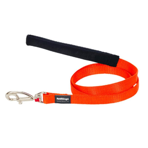 Red Dingo Red Dingo Classic Fixed Orange Dog Lead Dog Accessories