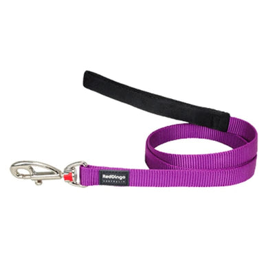 Red Dingo Red Dingo Classic Fixed Purple Dog Lead Dog Accessories