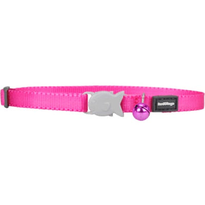 Red Dingo Red Dingo Classic Safety Hot Pink Collar for Kitten Cat Accessories