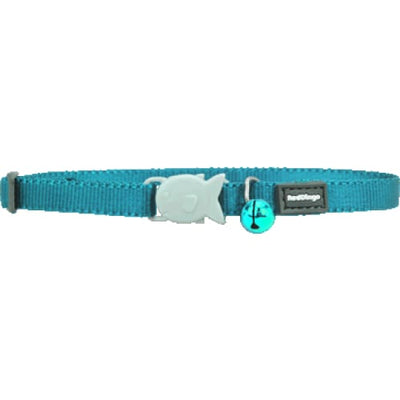 Red Dingo Red Dingo Classic Safety Turquoise Collar for Kitten Cat Accessories