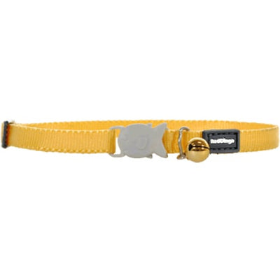 Red Dingo Red Dingo Classic Safety Yellow Collar for Kitten Cat Accessories