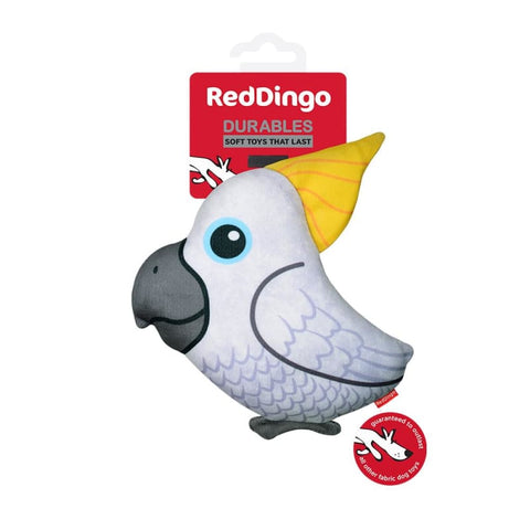 Red Dingo Red Dingo Durables Craig The Cockatoo Soft Dog Toy Dog Accessories
