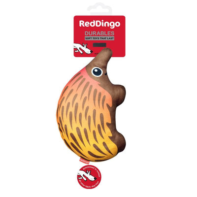 Red Dingo Red Dingo Durables Eddie The Echidna Soft Dog Toy Dog Accessories