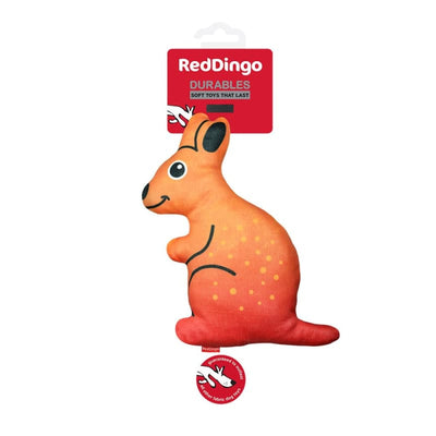 Red Dingo Red Dingo Durables Kath The Kangaroo Soft Dog Toy Dog Accessories