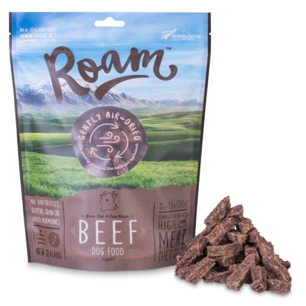 Roam [BUY 1 GET 1 FREE!] Roam Beef Air Dried Dog Food Dog Food & Treats