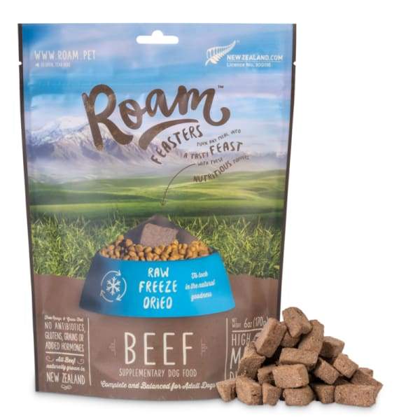 Roam Roam Beef Freeze Dried Dog Food Dog Food & Treats