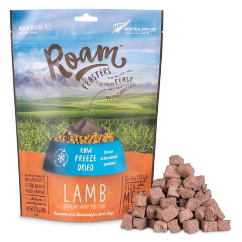 Roam Roam Lamb Freeze Dried Dog Food Dog Food & Treats