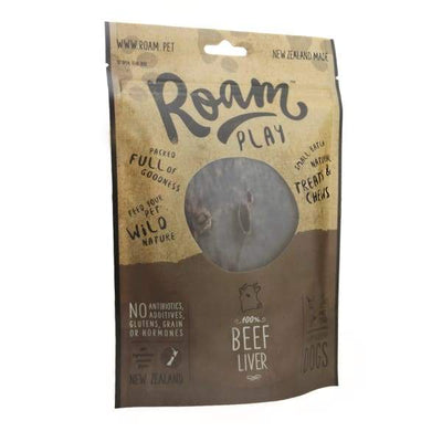 Roam [20% OFF] Roam Play Beef Air Dried Liver Dog Treats 125g Dog Food & Treats