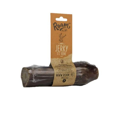 Roam [20% OFF] Roam Play Venison Jerky Half Bone Dog Chew Dog Food & Treats