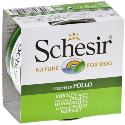 Schesir Schesir Chicken Fillet in Jelly Canned Dog Food 150g Dog Food & Treats