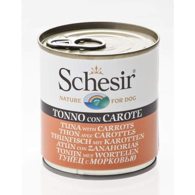 Schesir Schesir Tuna with Carrots Canned Dog Food 285g Dog Food & Treats
