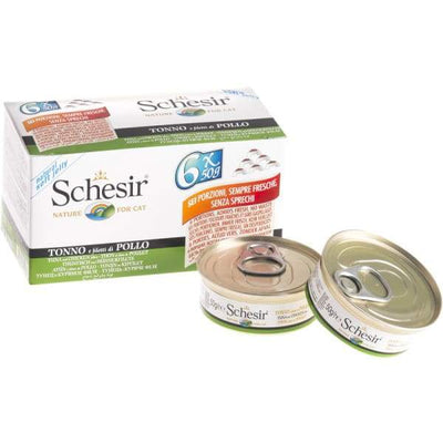 Schesir Schesir Tuna with Chicken Fillet in Jelly Canned Cat Food 50g Cat Food & Treats