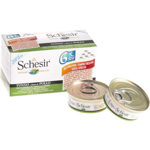 Schesir Schesir Tuna with Chicken Fillet in Jelly Canned Cat Food 50g Cat Food & Treats