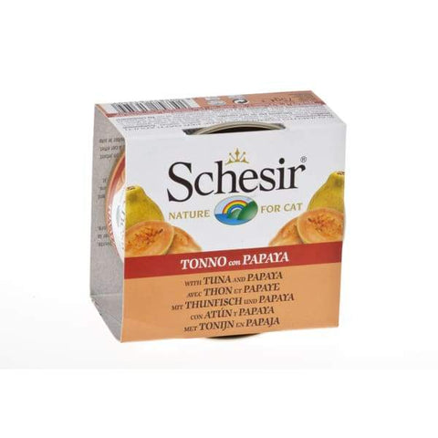 Schesir Schesir Tuna with Papaya Canned Cat Food 75g Cat Food & Treats