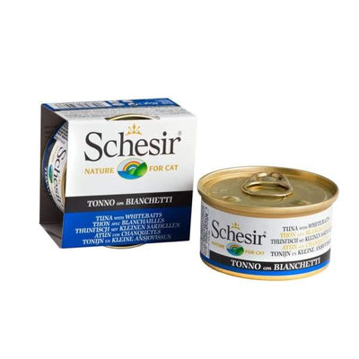 Schesir Schesir Tuna with Whitebait in Jelly Canned Cat Food 85g Cat Food & Treats