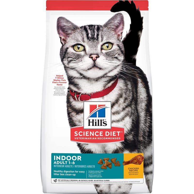 Science Diet Science Diet Adult Indoor Dry Cat Food (2 Sizes) Cat Food & Treats