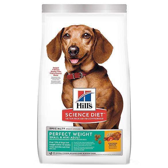 Science Diet [20% OFF] Science Diet Adult Perfect Weight Small & Mini Dry Dog Food 4lbs Dog Food & Treats