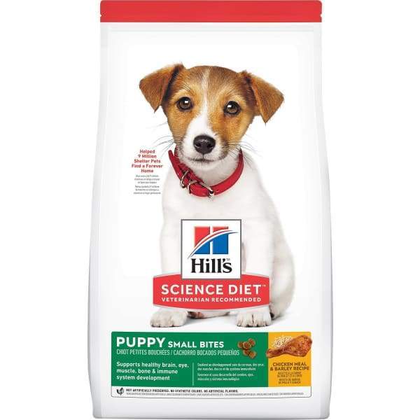 Science Diet [20% OFF] Science Diet Puppy Small Bites Chicken & Barley Recipe Dry Dog Food Dog Food & Treats