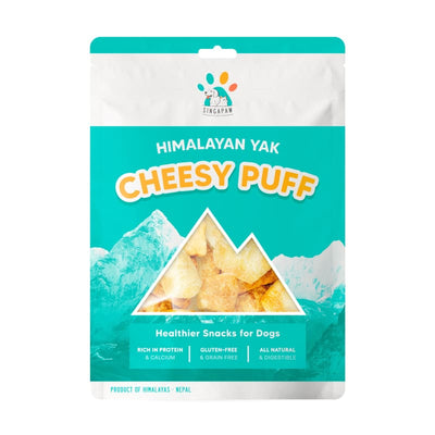 Singapaw Singapaw Himalayan Yak Cheesy Puff Dog Chew 40g Dog Food & Treats