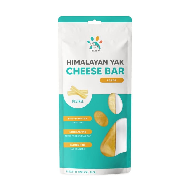 Singapaw Singapaw Himalayan Yak Cheese Bar Dog Chew (3 Sizes) Dog Food & Treats