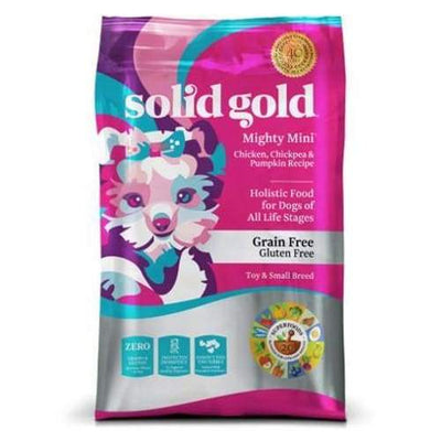 Solid Gold Solid Gold Mighty Mini Chicken Chickpea & Pumpkin Recipe Dry Dog Food 1.8kg Dog Food & Treats