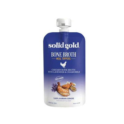 Solid Gold Solid Gold Chicken Bone Broth with Lavender & Chamomile Dog Food & Treats