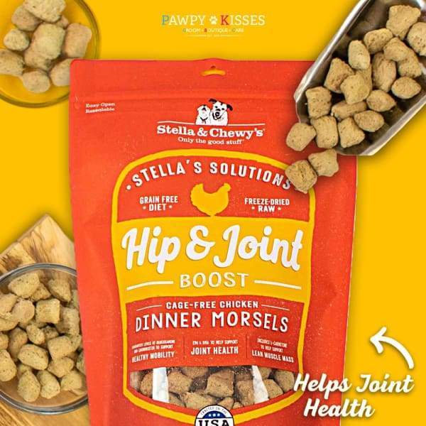 Stella & Chewy’s [Exclusive $7 OFF] Stella & Chewy’s Stella’s Solutions Hip & Joint Boost Dinner Morsels Freeze Dried Dog Food 13oz Dog Food