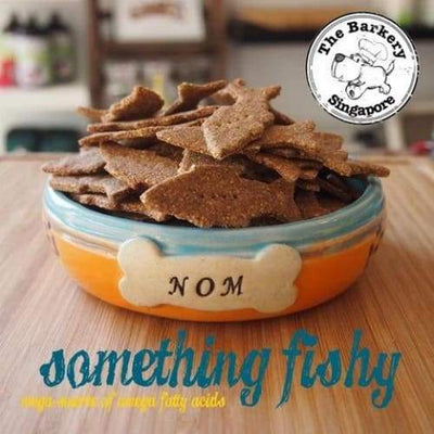 The Barkery Singapore The Barkery Something Fishy Dog Biscuits 100g Dog Food & Treats