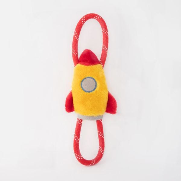 ZippyPaws [10% OFF] ZippyPaws RopeTugz Spaceship Dog Toy Dog Accessories
