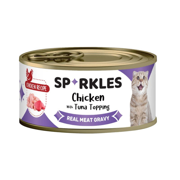 Sparkles Sparkles Colours Chicken & Tuna Canned Cat Food 70g Cat Food & Treats