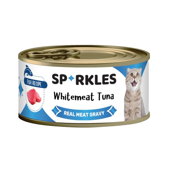 Sparkles Sparkles Colours Whitemeat Tuna Canned Cat Food 70g Cat Food & Treats