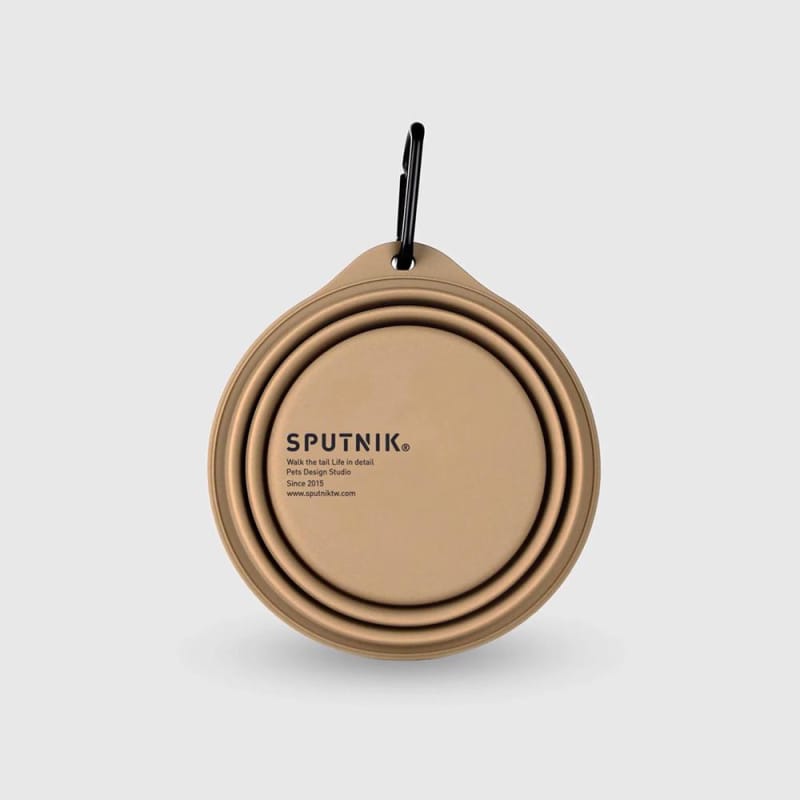 SPUTNIK Sputnik Collapsible Nude Pet Bowl Dog Accessories