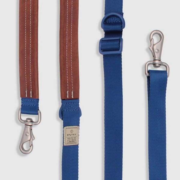 SPUTNIK Sputnik Multi-Function Blue Dog Leash (2 Sizes) Dog Accessories