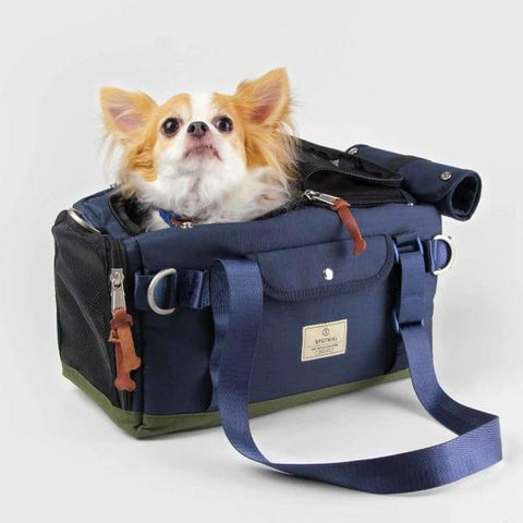 SPUTNIK Sputnik Multi-Function Light Weight Breathable Blue Pet Carrier Dog Accessories