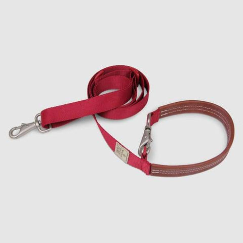 SPUTNIK Sputnik Multi-Function Red Dog Leash (2 Sizes) Dog Accessories
