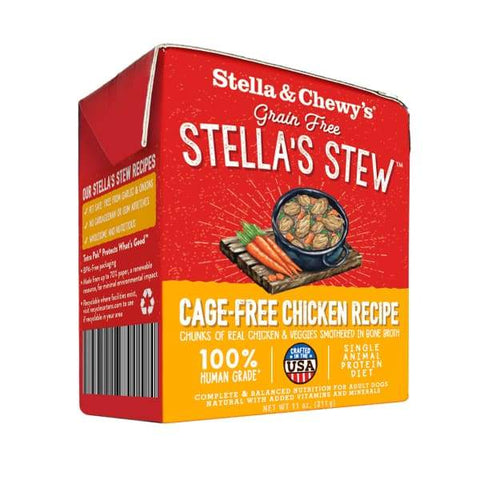 Stella & Chewys Stella & Chewys Cage-Free Chicken Stew Wet Dog Food Dog Food & Treats
