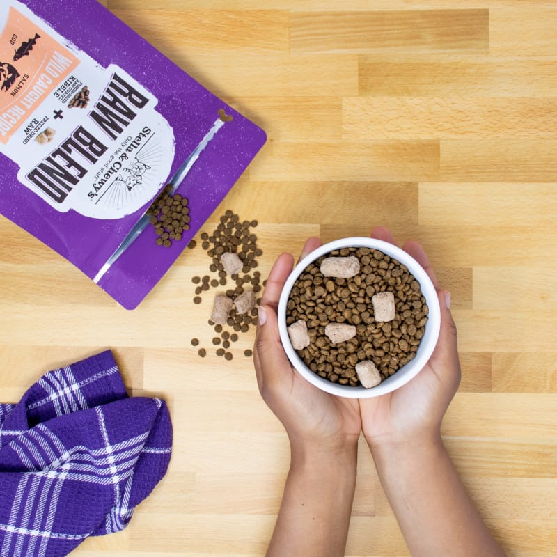 Stella & Chewy’s [15% OFF] Stella & Chewy’s Raw Blend Wild-Caught Recipe Dry Cat Food 5lbs Cat Food & Treats